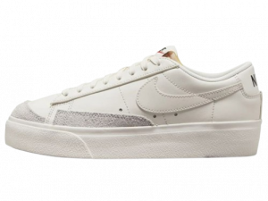 Découvrez l'audace de la Nike Blazer Low Plateforme. Un mariage unique entre rétro et contemporain, offrant une élévation stylisée à chaque pas.